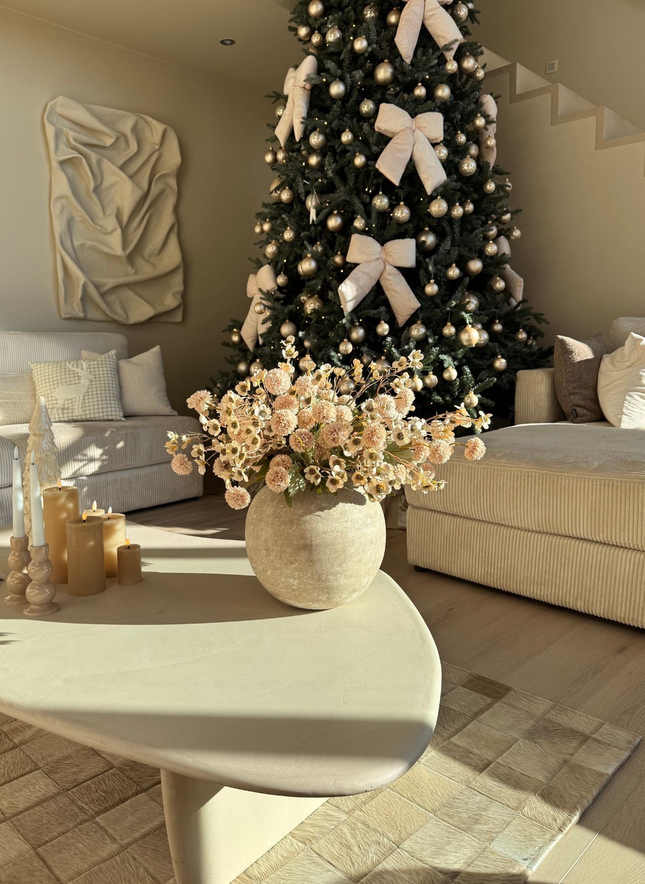 Wax Arrangement - Cream