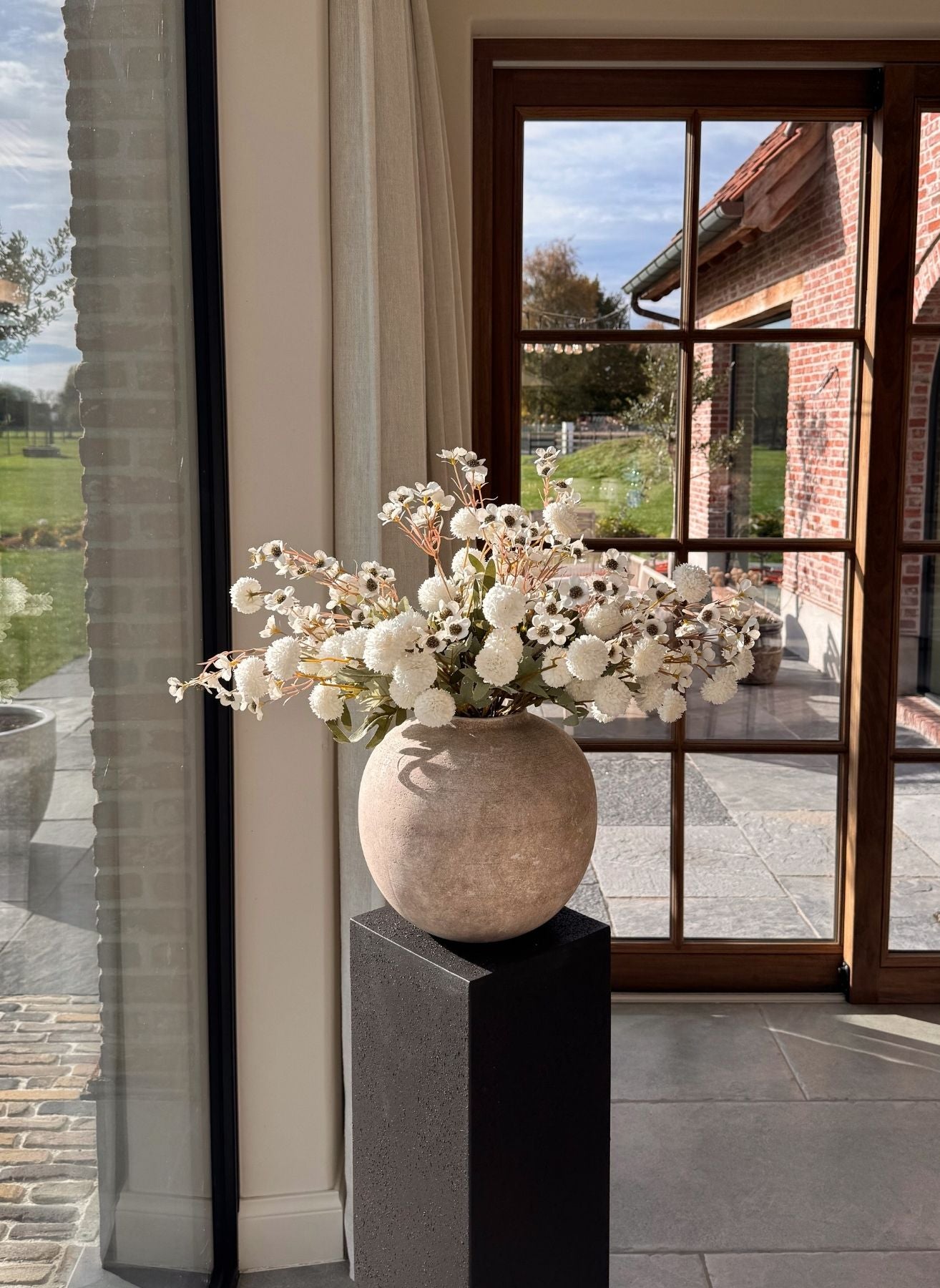 Wax Arrangement - White