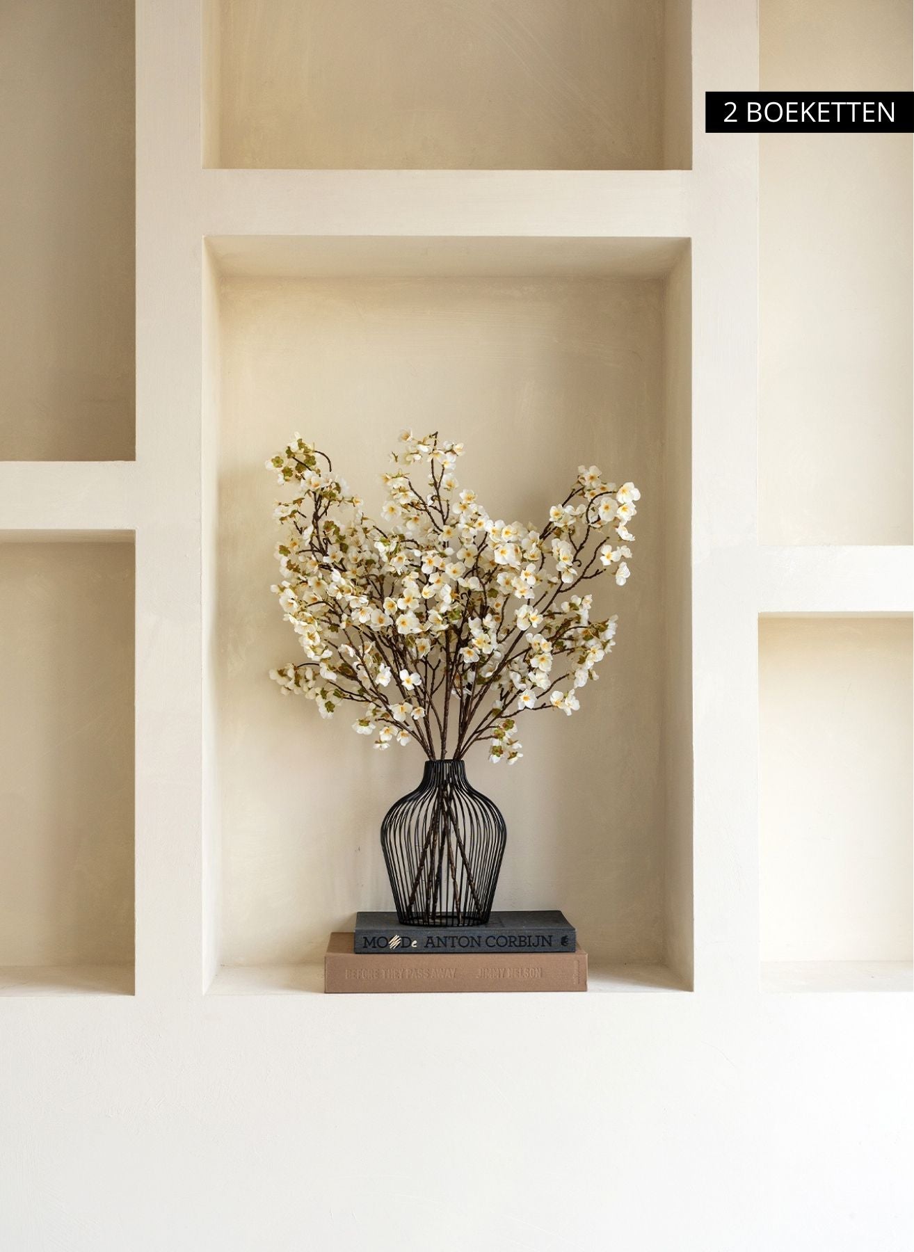 Silk Blossom - White